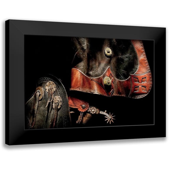 Dawson, Robert 14x11 Black Modern Framed Museum Art Print Titled - Hard Rider