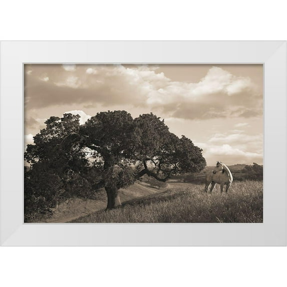 Dawson, Robert 14x11 White Modern Wood Framed Museum Art Print Titled - California Evening