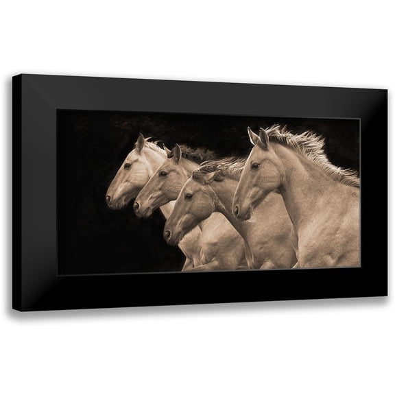 Dawson, Robert 14x9 Black Modern Framed Museum Art Print Titled - Pretty Girls