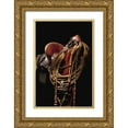 thumbnail image 1 of Dawson, Robert 17x24 Gold Ornate Wood Framed with Double Matting Museum Art Print Titled - Oregon Gear, 1 of 4