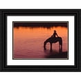thumbnail image 1 of Dawson, Robert 24x17 Black Ornate Wood Framed with Double Matting Museum Art Print Titled - Texas Sunset, 1 of 4