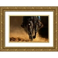 thumbnail image 1 of Dawson, Robert 24x17 Gold Ornate Wood Framed with Double Matting Museum Art Print Titled - The Reiner, 1 of 4