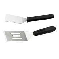 Dawwoti 2PCS Small Spatula, Mini Serving Spatula for Kitchen Use, Metal Spatula for Serving and Turning, Ideal for Pancakes, Desserts, Cookie, Eggs or Small Pan