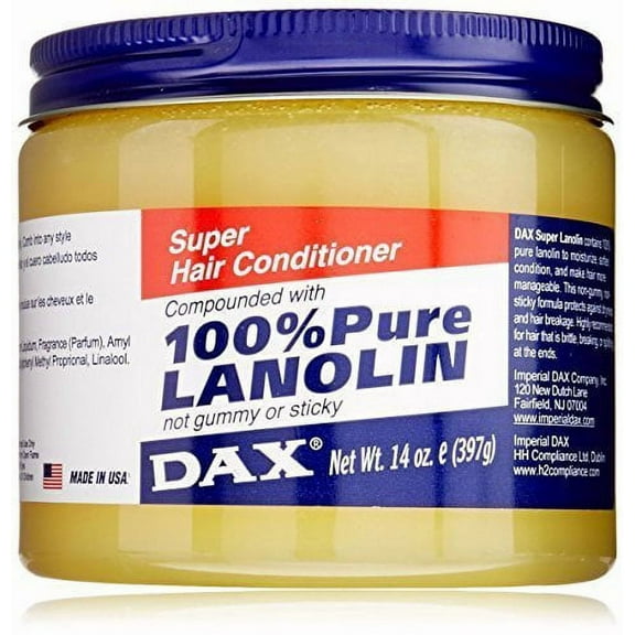 Dax 100% Pure Lanolin Super Hair Conditioner 3.50 oz