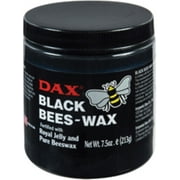 Dax Black Bees-Wax Pomade 7.5 oz - Pack of 3