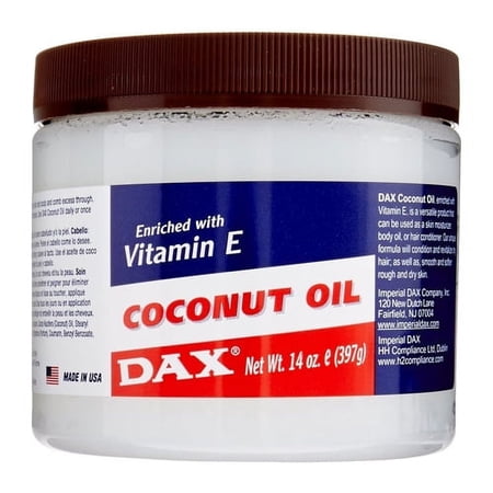 Dax Coconut Oil Enriched With Vitamin E For Hair And Body, 14 Oz, 3 Pack