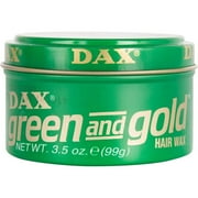 Dax Green & Gold Hair Wax 3.5 Oz