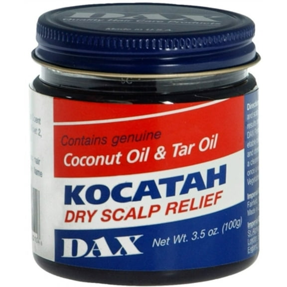 Dax Kocatah Dry Scalp Relief With Coconut Oil And Tar Oil, 3.5 Oz