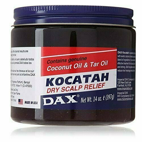 Dax Kocatah Dry Scalp Relief w/ Coconut Oil & Tar Oil, 14 oz, 6 Pack