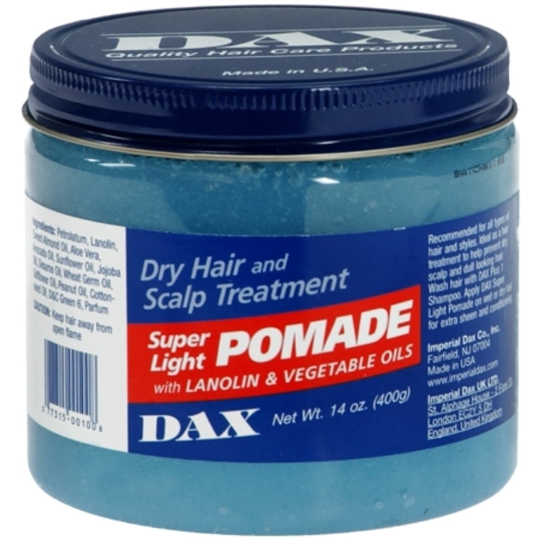DAX SUPER LIGHT POMADE – 14 Oz / 397 G, Leichter Haarkleber Für Natürlichen Look