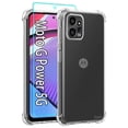 thumbnail image 1 of Daxi for Moto G Power 5G 2023 Phone Case, Shockproof Clear Crystal Ultra-Thin Soft Silicone TPU - Clear, 1 of 7