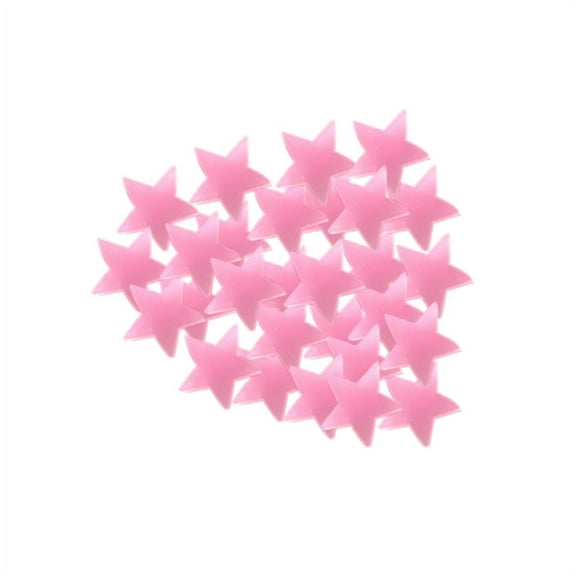 Daxin 100PCS 3D Stars Wall Stickers Glow In The Dark Luminous Fluorescent For Home Decoration