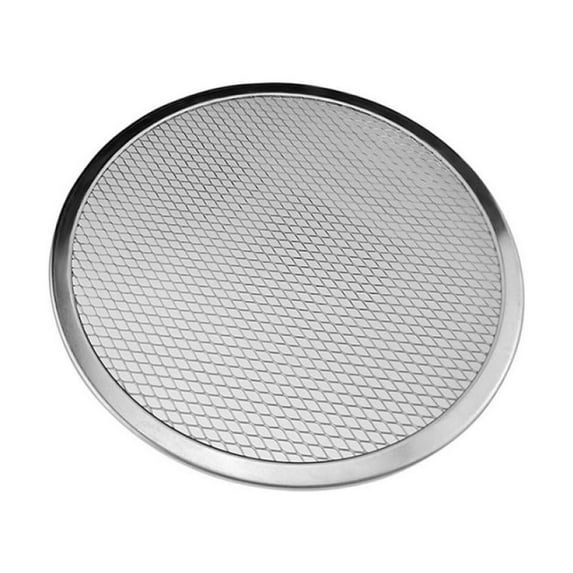 Daxin 6/8/10/12/14 Inch Round Aluminum Pizza Stones Cake Baking Tray DIY Pizza Screen Metal Baking Tray Non-stick Net Mold