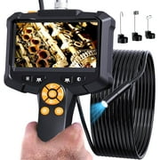 Daxiongmao 4.3" Borescope Endoscope Camera with Light, IP67 Waterproof 1080 HD Inspection Camera, Borescope Camera with Light, Snake Camera, 16.5ft Endoscope Camera, Gadgets for Men
