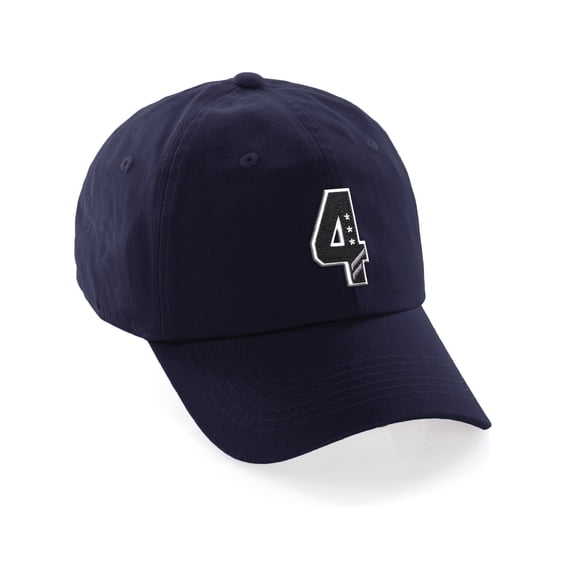 Daxton 3D Custom Alphabet AZ Letter Numbers Initial Baseball Dad Hat ...