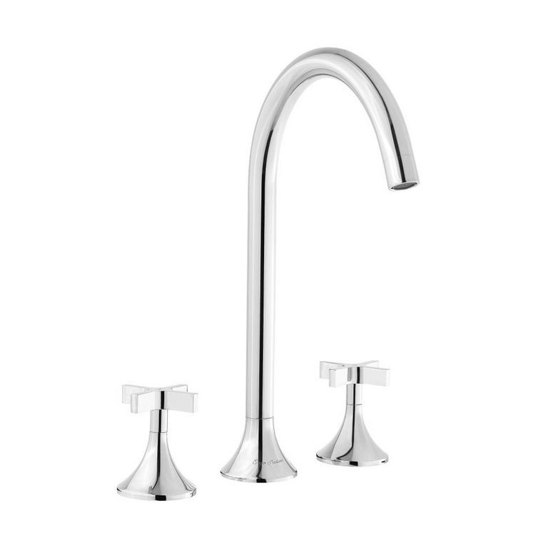 Daxton 8 in. Widespread, Cross Handle, Bathroom Faucet in