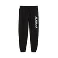 thumbnail image 1 of Daxton Adult Unisex Basic Black Jogger Sweatpants USA Cities States White Letters - Alabama, 2XL, 1 of 5