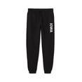 thumbnail image 1 of Daxton Adult Unisex Basic Black Jogger Sweatpants USA Cities States White Letters - Iowa, M, 1 of 5