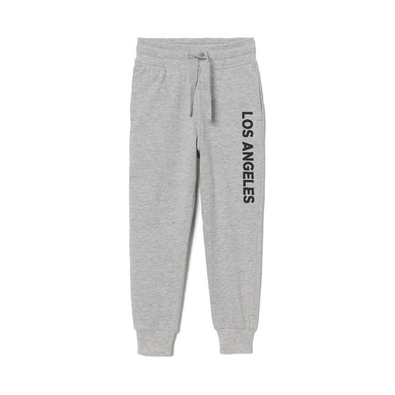 Daxton Adult Unisex Basic Jogger Sweatpants USA Cities States Side Letters - Los Angeles, 3XL
