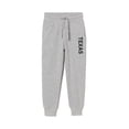 thumbnail image 1 of Daxton Adult Unisex Basic Jogger Sweatpants USA Cities States Side Letters - Texas, 1XL, 1 of 5