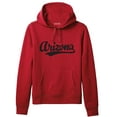 thumbnail image 1 of Daxton Adult Unisex Pullover USA Cities State Script Hoodie Fleece Sweatshirt, Arizona Red Black, M, 1 of 2