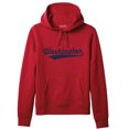 thumbnail image 1 of Daxton Adult Unisex Pullover USA Cities State Script Hoodie Fleece Sweatshirt, Washington Red Navy, XL, 1 of 2