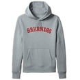 thumbnail image 1 of Daxton Adult Unisex Pullover USA Cities States Comfort Hoodie Fleece Sweatshirt, Arkansas Hgray Red, Small, 1 of 1
