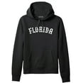 thumbnail image 1 of Daxton Adult Unisex Pullover USA Cities States Comfort Hoodie Fleece Sweatshirt, Florida Black White, 2XL, 1 of 1