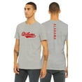 thumbnail image 1 of Daxton Adult Unisex Tshirt Alabama Script with a Vertical in the Middle Back, Hgray Red, Medium, 1 of 3