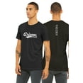 thumbnail image 1 of Daxton Adult Unisex Tshirt Arizona Script with Phoenix Vertical on the Back, Black White, 3XL, 1 of 3