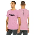 thumbnail image 1 of Daxton Adult Unisex Tshirt Colorado Script with Vertical on the Back, Pink Black, L, 1 of 3