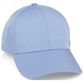 thumbnail image 1 of Daxton Air Cool Tech Hat Ventilated Micro Holes Structured High Profile Baseball Cap, Light Blue, 1 of 7