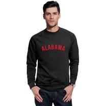 Daxton Alabama Sweatshirt Athletic Fit Pullover Crewneck French Terry Fabric