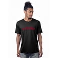 thumbnail image 1 of Daxton Alabama Tshirt Premium Basic Short Sleeves Crew Neck Tee, Black Red, XX-Large, 1 of 2
