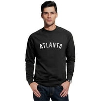 Daxton Atlanta Sweatshirt Athletic Fit Pullover Crewneck French Terry Fabric