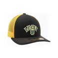 thumbnail image 1 of Daxton Baseball Trucker Hat St. Patrick Day 3D Lucky Clover Structured Mid Profile Cap, Lucky Clover Black Gold Hat, 1 of 1