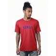 thumbnail image 1 of Daxton Basic Unisex Premium Crew Neck Short Sleeve Korea T-Shirt, Red Royal-XXX-Large, 1 of 1