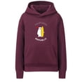 thumbnail image 1 of Daxton California Republic Youth Unisex Pullover Hoodie Mid-Weight Fleece Sweatshirt, Burgundy, X-Large, 1 of 3