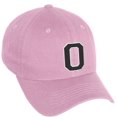 thumbnail image 1 of Daxton Classic 3D Varsity Initial Letters Baseball Cap Dad Hat, Pink Hat Letter O, 1 of 2