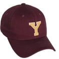 thumbnail image 1 of Daxton Classic 3D Varsity White Neon Orange Initial Letters Baseball Dad Hat, Burgundy, Letter Y, 1 of 2