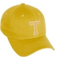 thumbnail image 1 of Daxton Classic 3D Varsity White Neon Orange Initial Letters Baseball Dad Hat, Gold, Letter T, 1 of 2