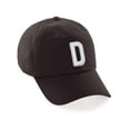 thumbnail image 1 of Daxton Classic Baseball Dad Hat Embroidered Initial Letters Cap - Brown, Letter D, 1 of 1