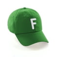 thumbnail image 1 of Daxton Classic Baseball Dad Hat Embroidered Initial Letters Cap - Kelly, Letter F, 1 of 3
