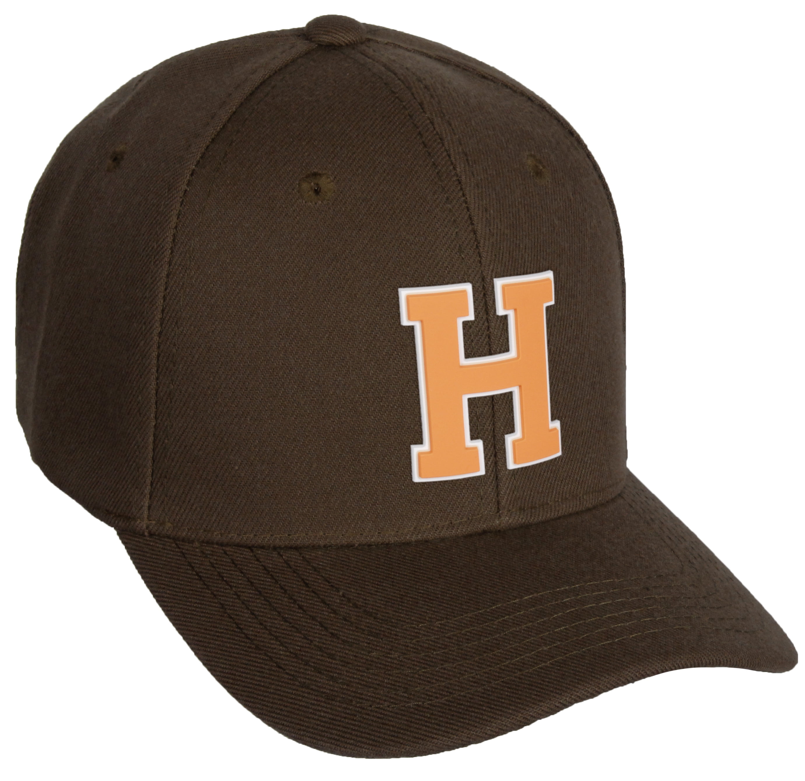 Fashion Brown Cap with White H Logo Hermanos Unstructured Snapback | Elevate Your Style with  main image 3