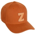 thumbnail image 1 of Daxton Classic Baseball Hat Custom A to Z Initial Team White Neon Orange Letter, Orange Cap, Letter Z, 1 of 2