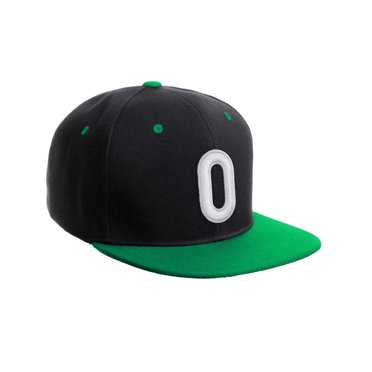 Number 10 Embroidered Snapback Cap - Classic Two-Tone Adjustable Baseball Hat For Adults
