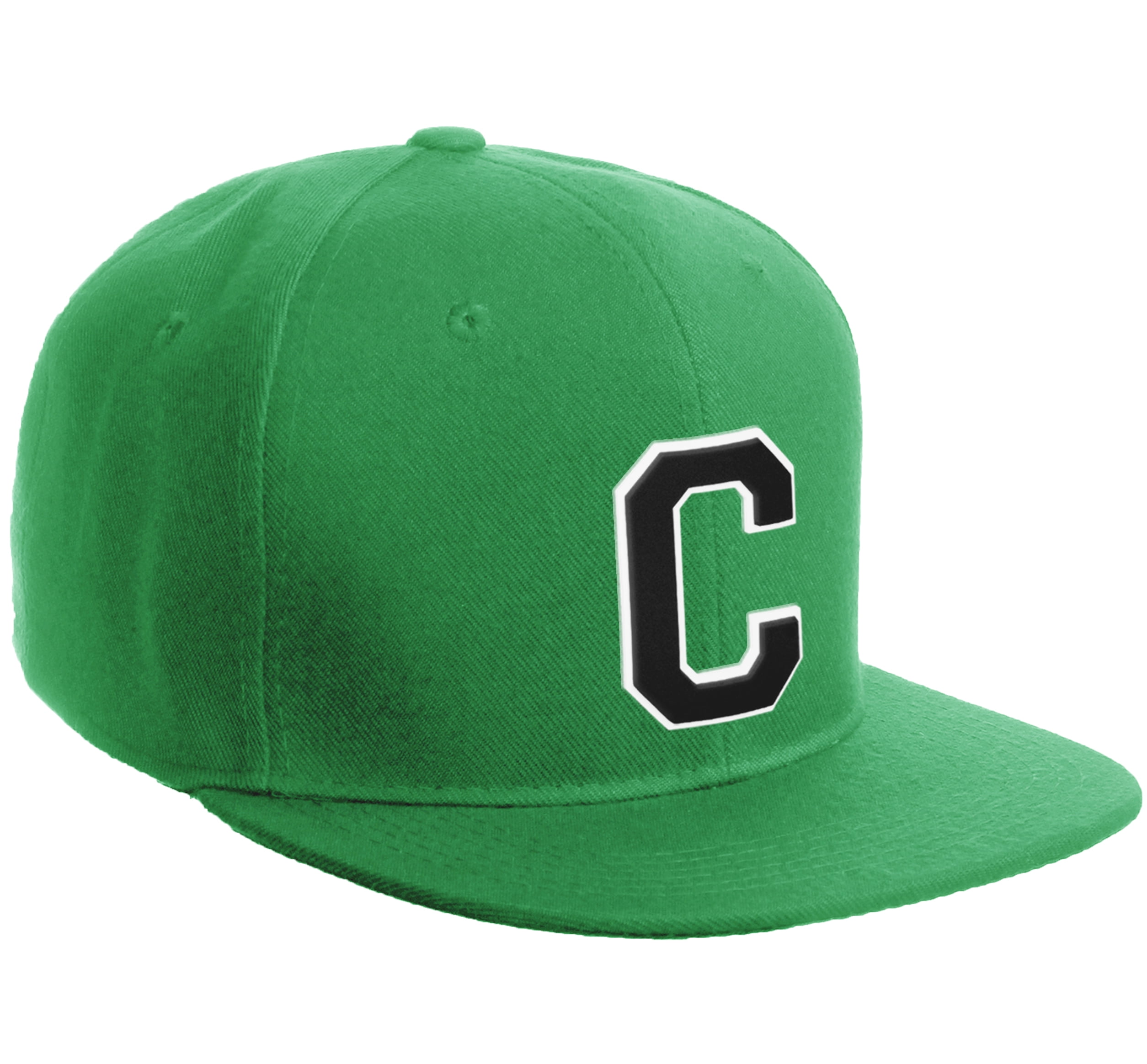 Daxton Classic Snapback Hat Custom A to Z Initial Varsity Letters