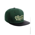 thumbnail image 1 of Daxton Classic Snapback St.Patrick Day 3D Lucky Clover Flat Bill Visor Cap, Lucky Hunter Black Hat, 1 of 2