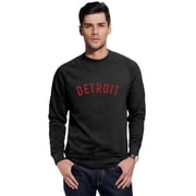 Daxton Detroit Sweatshirt Athletic Fit Pullover Crewneck French Terry Fabric