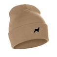thumbnail image 1 of Daxton Dog Breeds Cuffed Beanie Winter Knit Hat Skully Cap, Cocker Spaniel, Khaki Beanie, 1 of 2